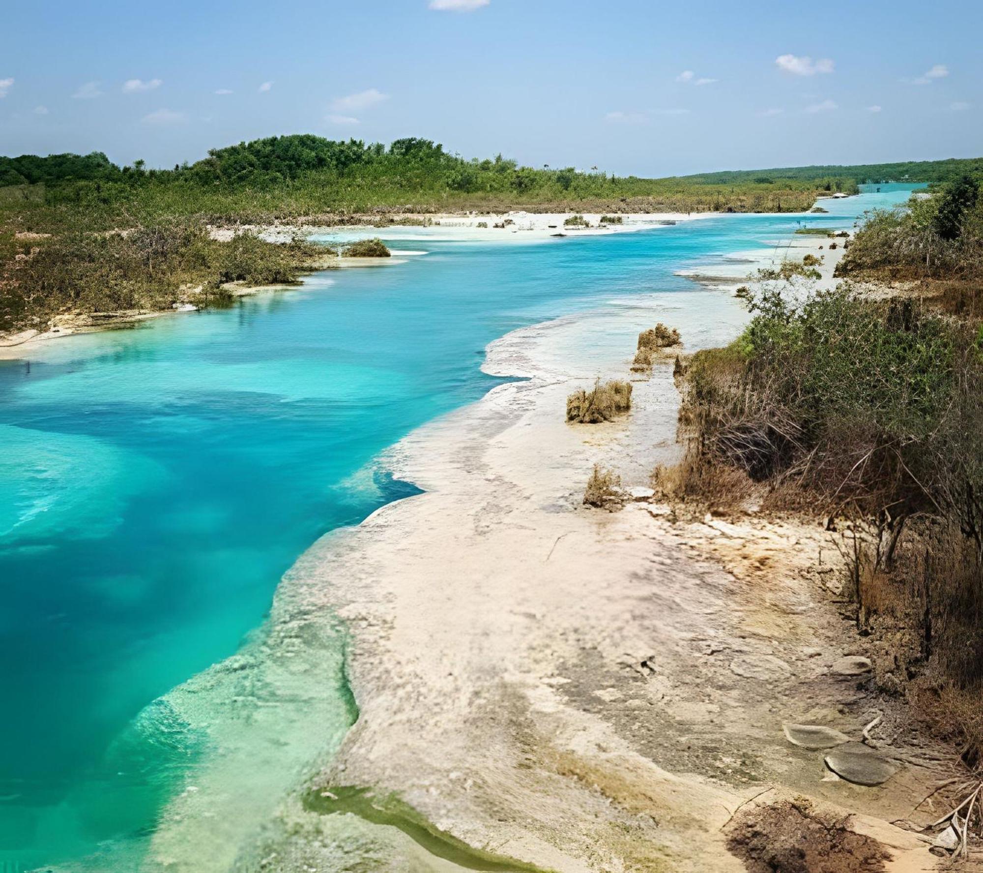 Casa De Piedra - Departamentos Bacalar- Apartman Kültér fotó