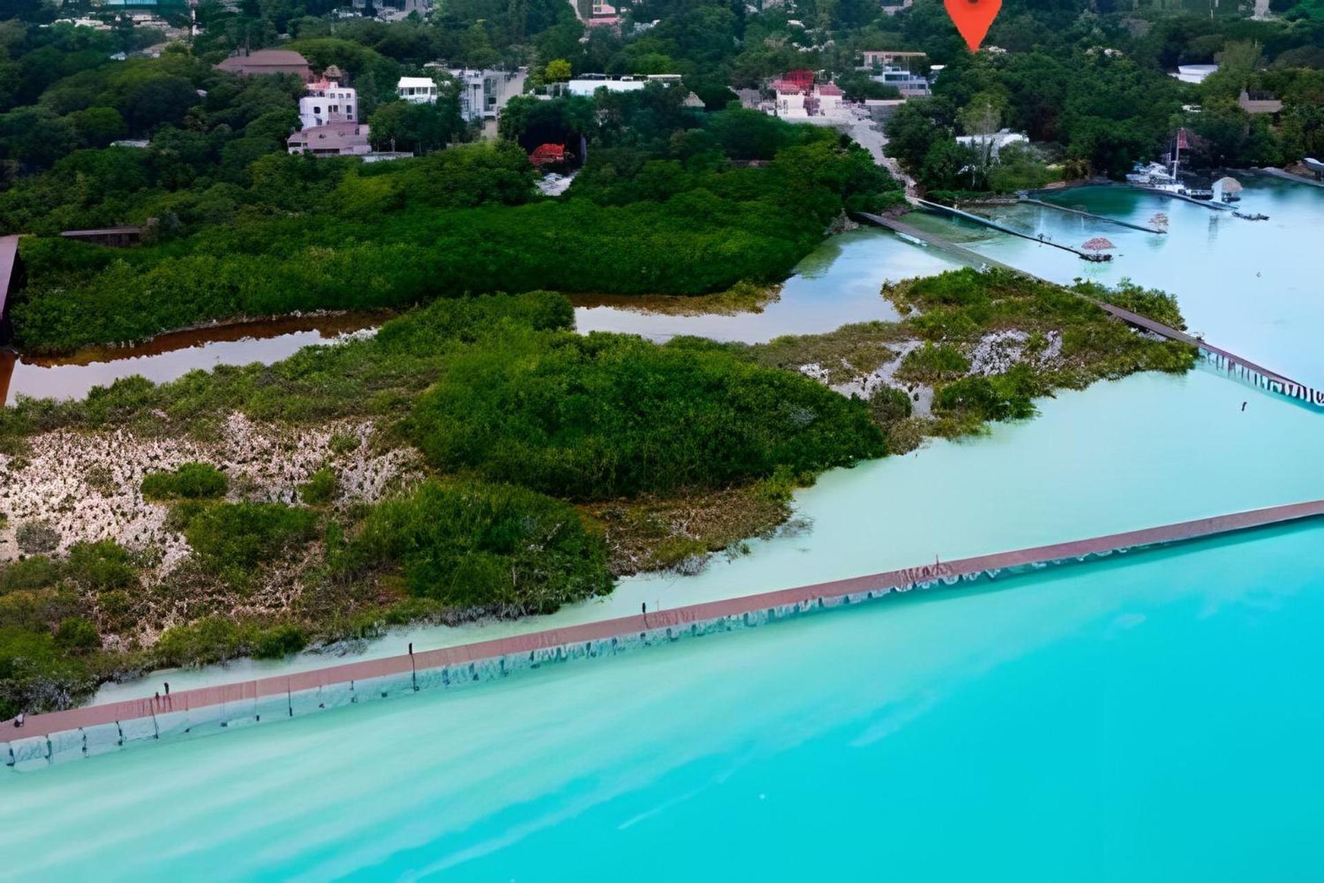 Casa De Piedra - Departamentos Bacalar- Apartman Kültér fotó